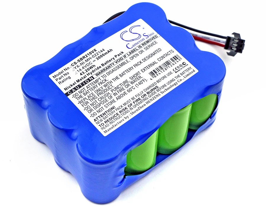 

CS 3000mAh/43.20Wh battery for Bobsweep 017144-TN,bObi Classic,BObi Pet Robotic Vacuum Cleane,BQBS1000,BQBS1003