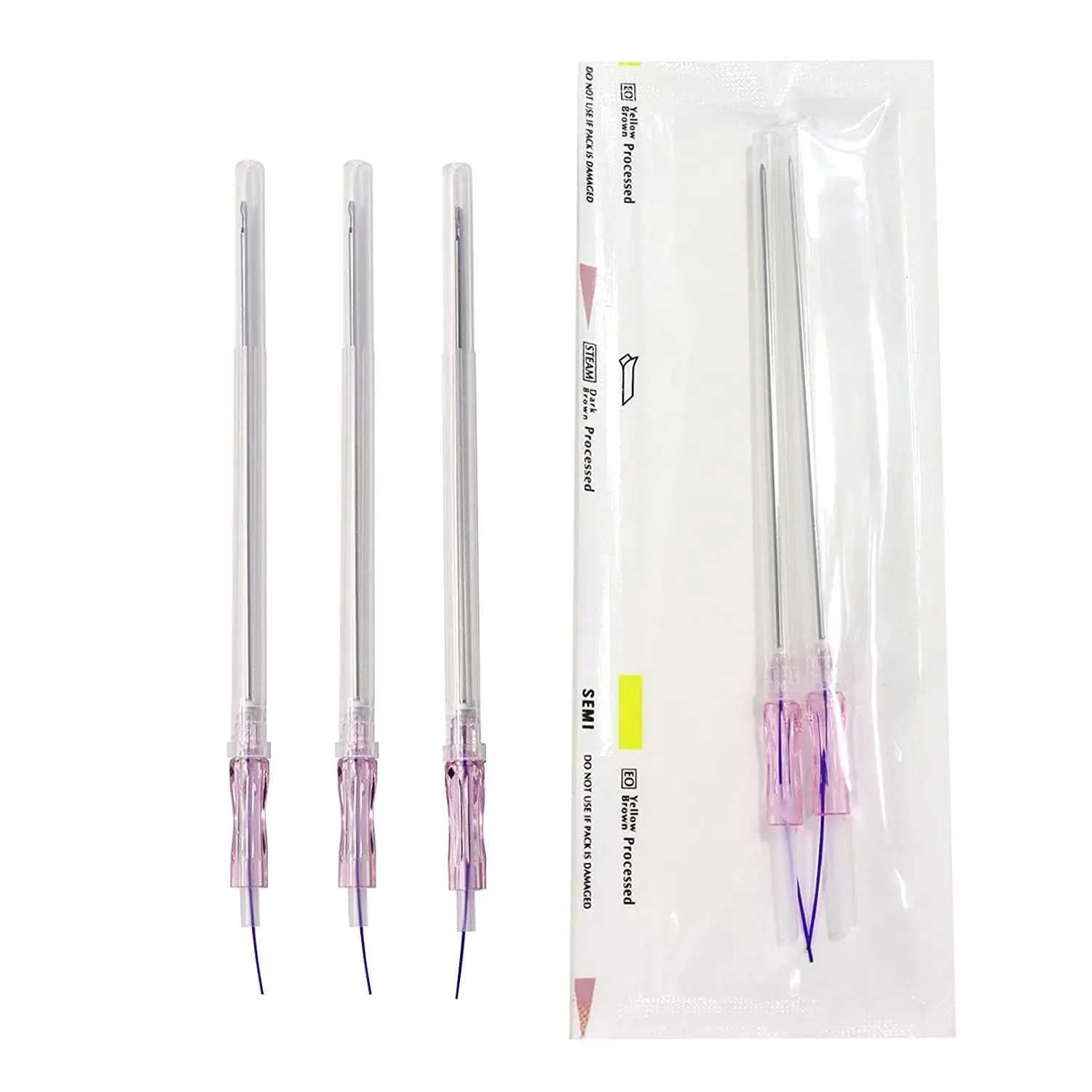 

Super Sale Perfect Line PDO PCL Thread Lifting Cog Mono19G 18G for Removing Wrinkles Disposable