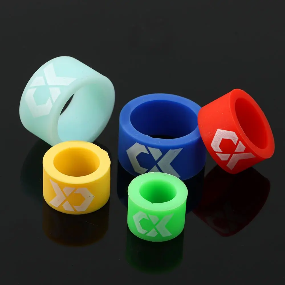 Светящееся Силиконовое рыболовное удилище противоскользящее кольцо для удочки