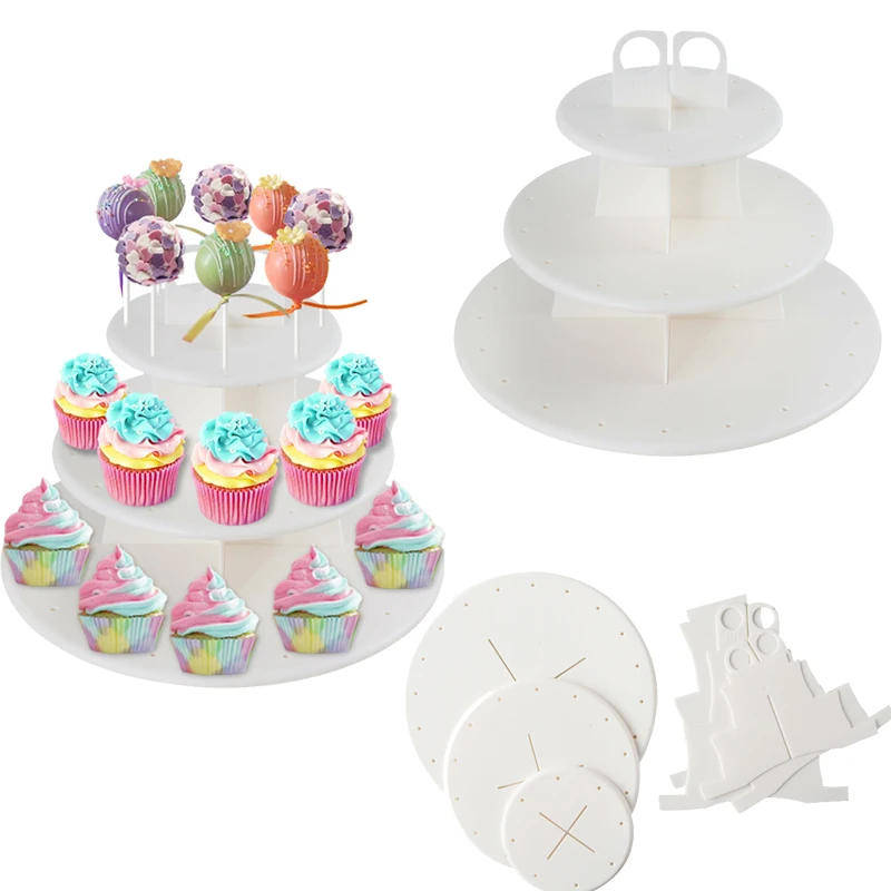 

3-ярусная подставка для леденцов, свадебное украшение, подставка для тортов, витрина для Лолита, держатель для детского праздника, товары для десертов на день рождения