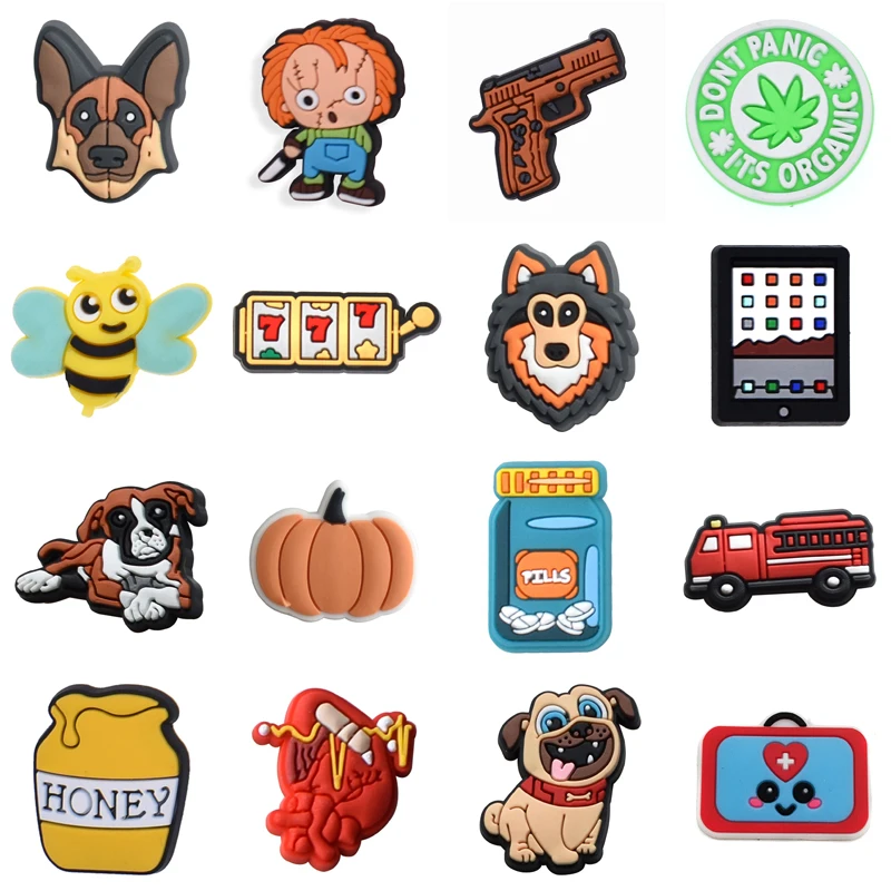 

Girl Decorations for Croc Men Gifts Kids Shoe Charms Para Pins Shoes Accessories Women Charm Wholesale Bulk Set Jeans Packs Boy