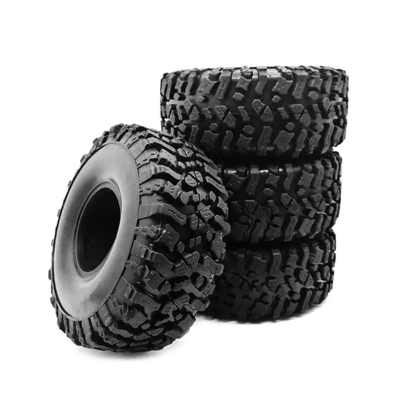 

4PCS 120MM 1.9INCH Rubber Rocks Tyres Wheel Tires for 1:10 RC Rock Crawler Axial SCX10 90047 D90 D110 TF2 For TRX-4 W121