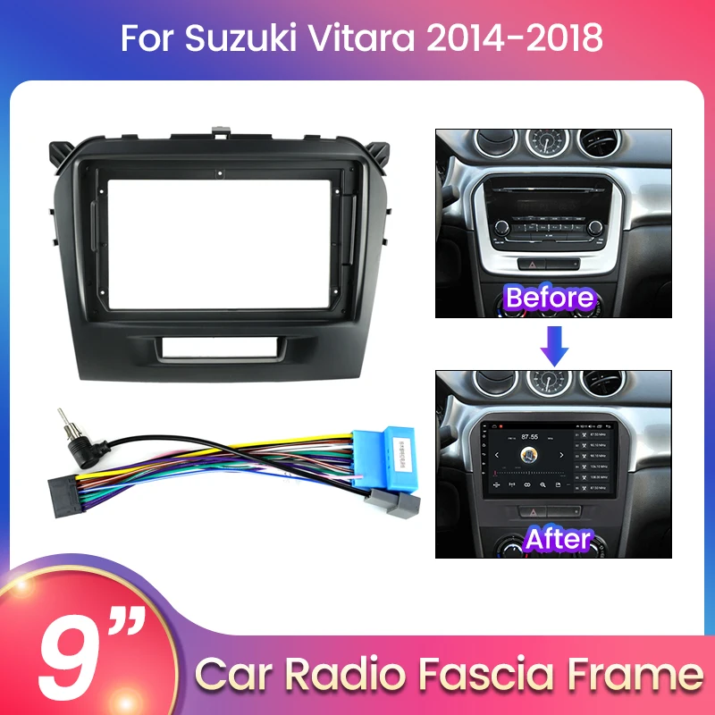 

Автомагнитола TomoStrong, 2DIN, 9 дюймов, для Suzuki Vitara 2014-2018