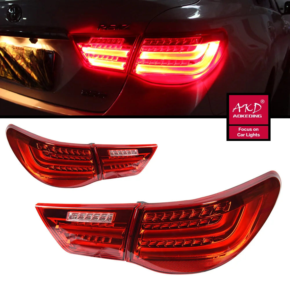 

Tail Light Parts For REIZ Mark X 2010-2013-2017 Taillights Rear Lamp LED DRL Running Signal Brake Reversing Parking Facelift