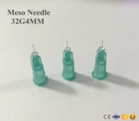 20pcs medic al disposable meso needles 30g 32g 4mm 13mm needles mesotherapy 34g hypodermic needle for skin booster filler