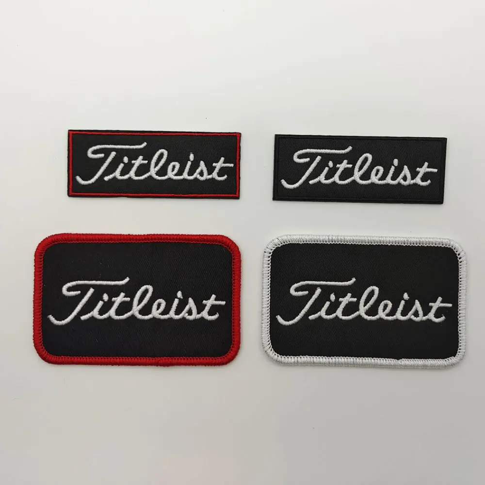 

Titlest golf Patch embroidered iron on stickers mini applique military custom DIY patches for caps t-shirt clothing decoration