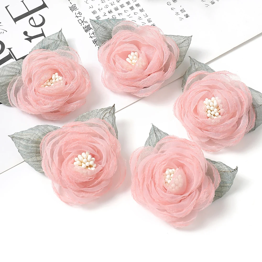 

Искусственные розы из шелка HUAYUXIANG 5 шт.