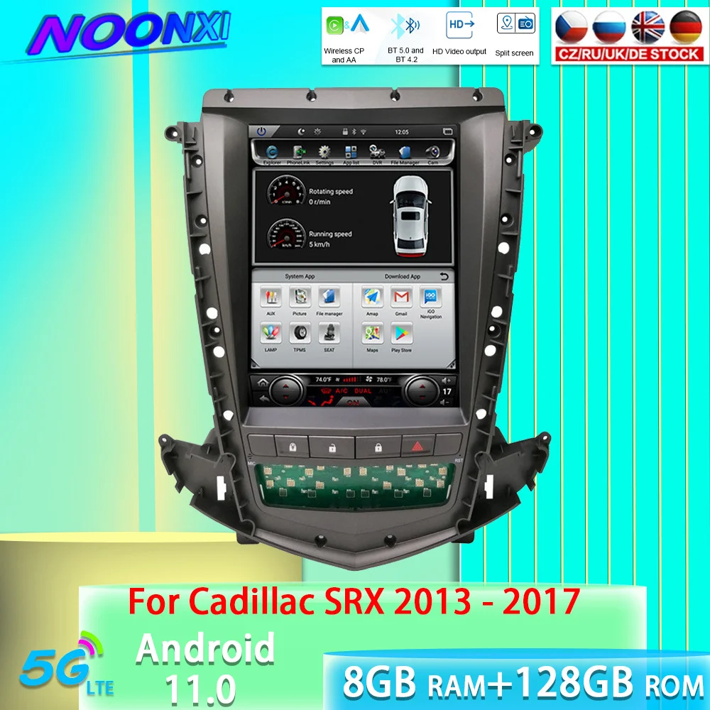 

Android для Cadillac SRX 2013 - 2017 автомобильное радио, видеоплеер, головное устройство, автомобильный GPS-навигатор, экран, мультимедиа, стерео, аудио, ...