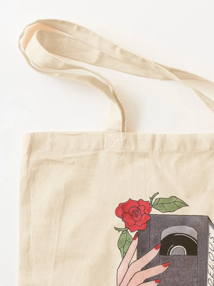 Сумка-тоут Shiori's Scandelous Video Tape Холщовая сумка через плечо Большая сумка-тоут