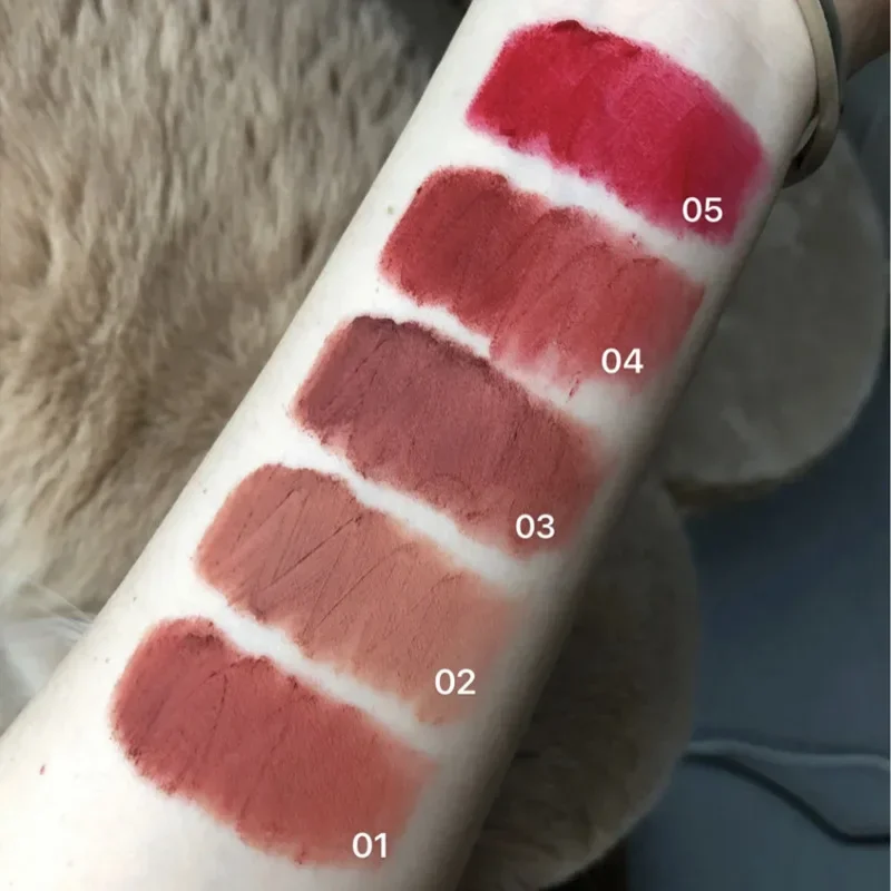 HYNTOOR Black Rabbit Macaron Lip Mud Mirror Glaze Нишевая брендовая губная помада