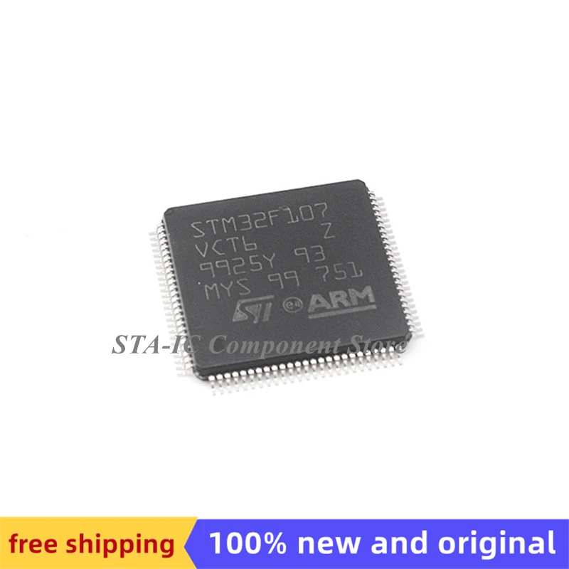 

STM32F107VCT6 LQFP-100 новая оригинальная бесплатная доставка