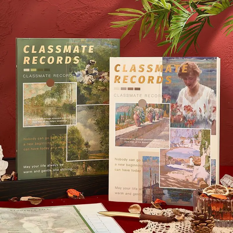 

Classmate Record Wind Junior High School Students' Sixth Grade Primary School Girls' Graduation Record Third Grade Com