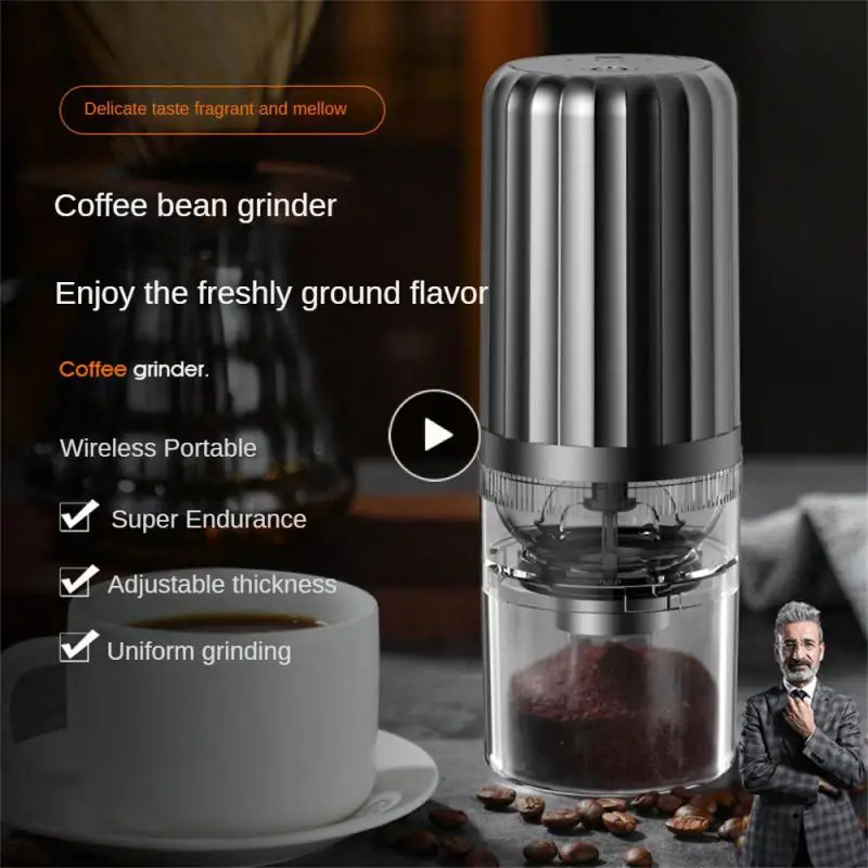 

Thickness Controllable Coffee Grinder Grinder Small And Exquisite Labor-saving Occupying No Space Grain Grinder Fine And Uniform