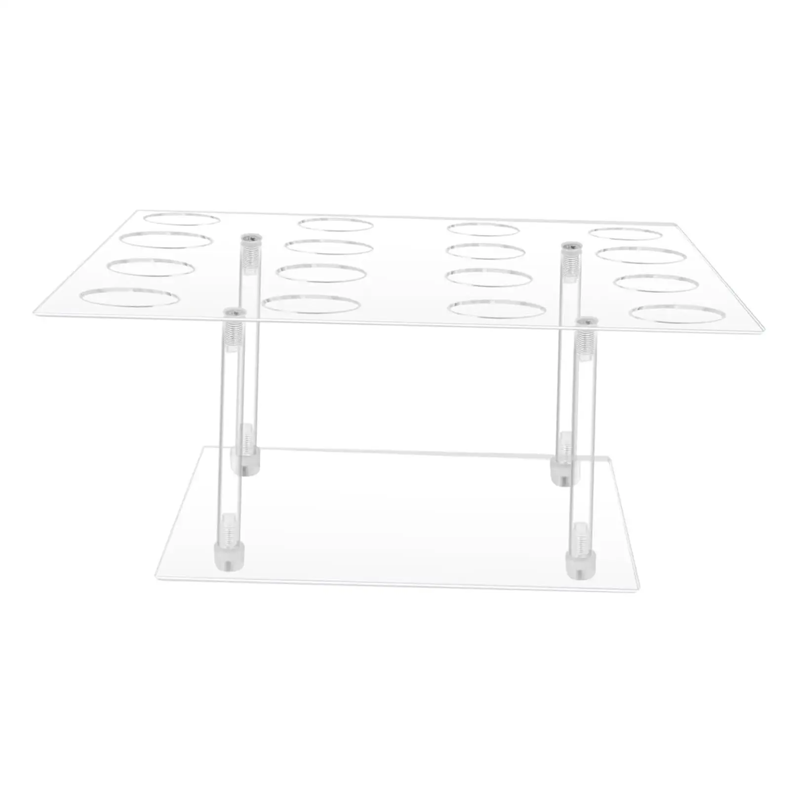 Акриловый держатель для мороженого стойка рулонов суши с подставкой вафель