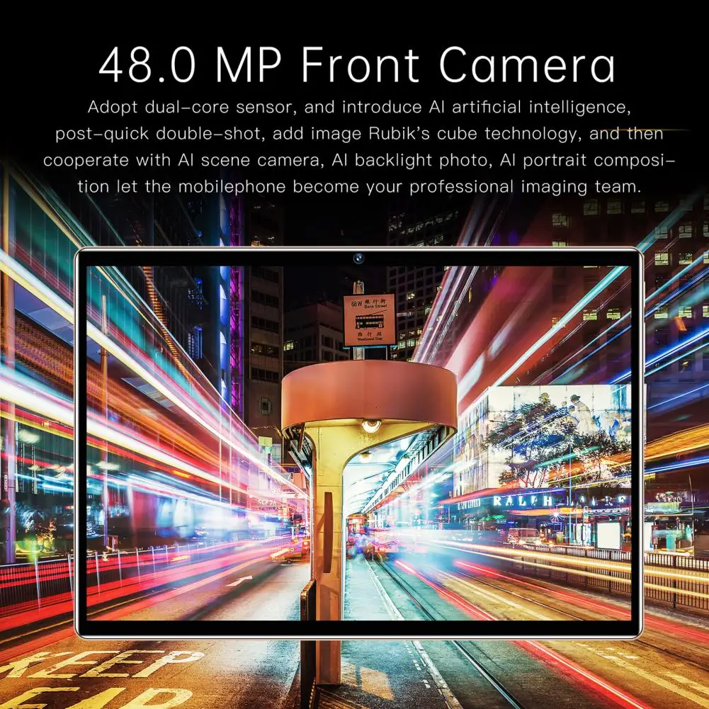 

10-дюймовый Мощный Многофункциональный Персональный планшетный ПК с Wi-Fi, сетевой планшет с восьмиядерным процессором, 16 ГБ