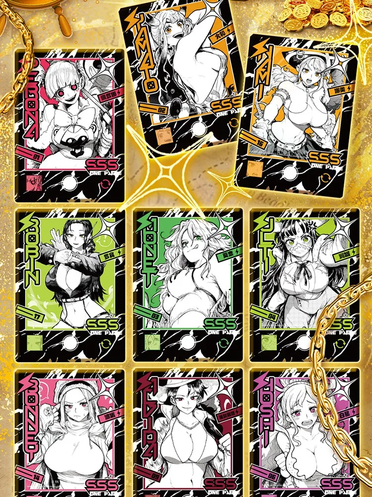 Специальное предложение Manson One Piece открытки аниме Luffy Zoro нами и Чоппер Franky редкий Sp