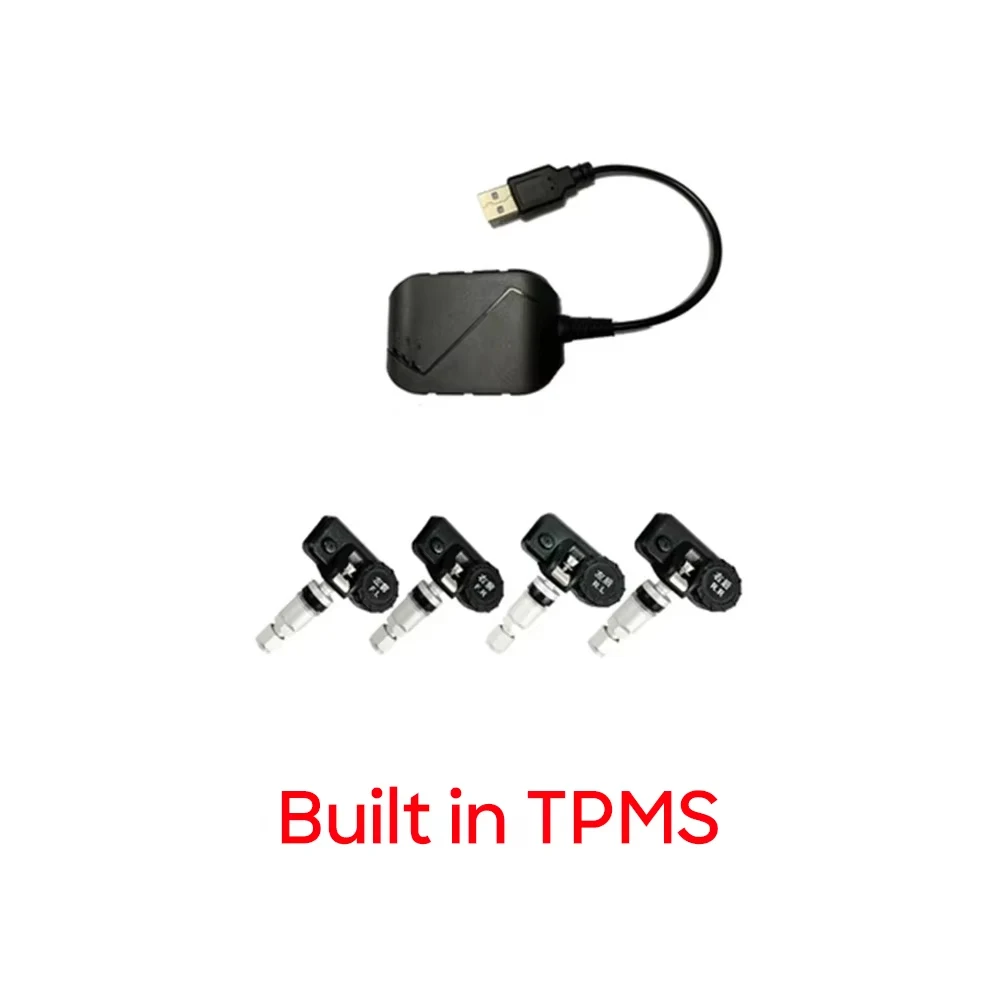 Встроенный TPMS и удлинительный для Andorid Player Carplay