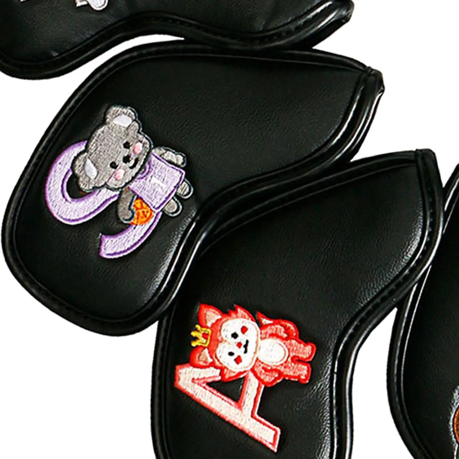 

9Pcs Golf Iron Headcover Set Golf Club Head Cover Sleeve for Outdoor Sports