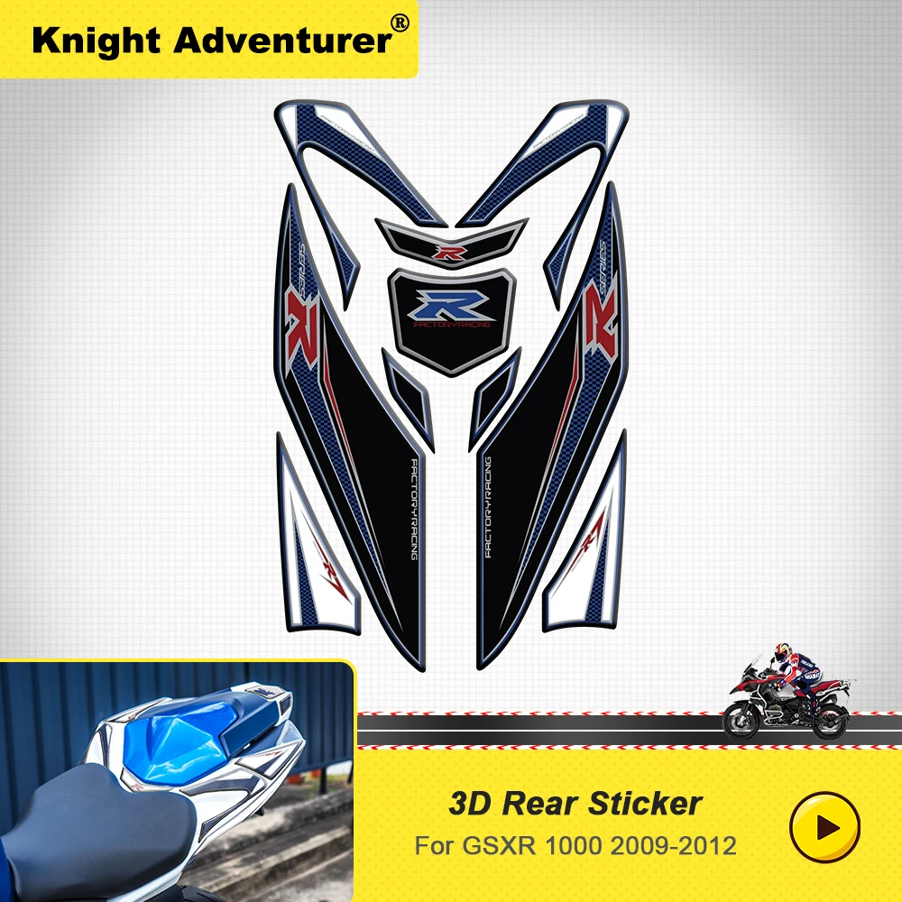 

3D гелевая Защитная Наклейка на заднюю панель мотоцикла gsxr 1000, наклейка на панель мотоцикла, автомобильные наклейки для Suzuki gsxr1000 2009-2012 2011