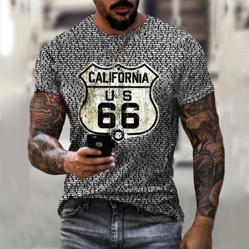 

New Mens T Shirt 3d Printed Summer T-shirts Oversized Fashion Clothing O-Neck Tee Tops 2021 Harajuku Casual Short Sleeve Shirts