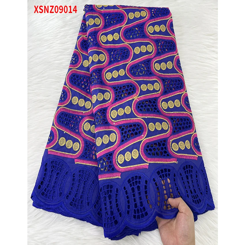 

Яркий Африканский французский принт, дышащая свадебная ткань, Фототюль, ткань ZRNZ04018