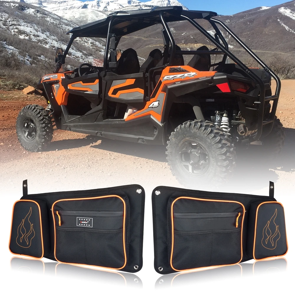Для Polaris RZR 1000 XP4 2014 до 2020 4 900 2015 турбодверные сумки для пассажира и водителя