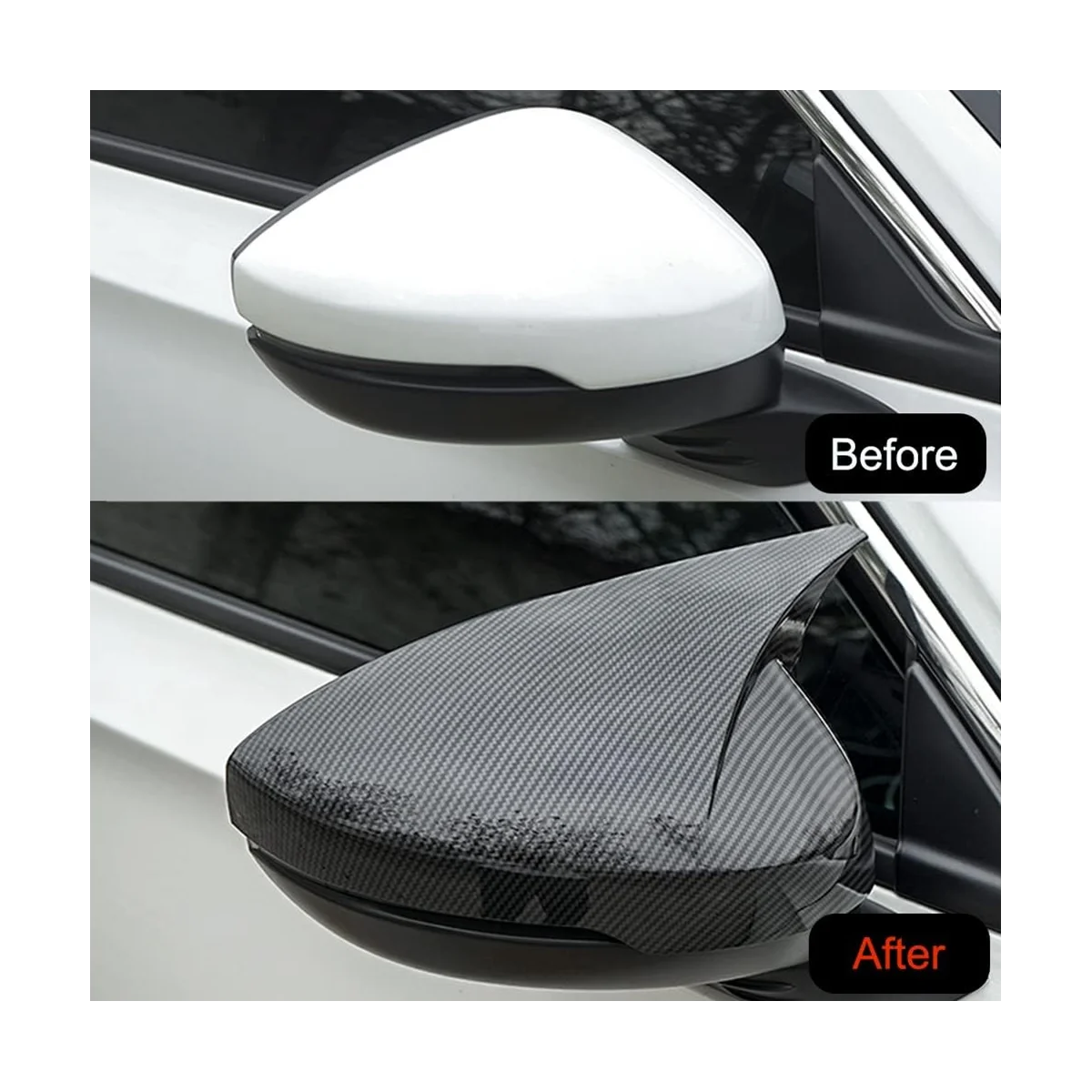 Декоративный чехол для зеркала заднего вида Honda Civic 2022 2023 11 поколения