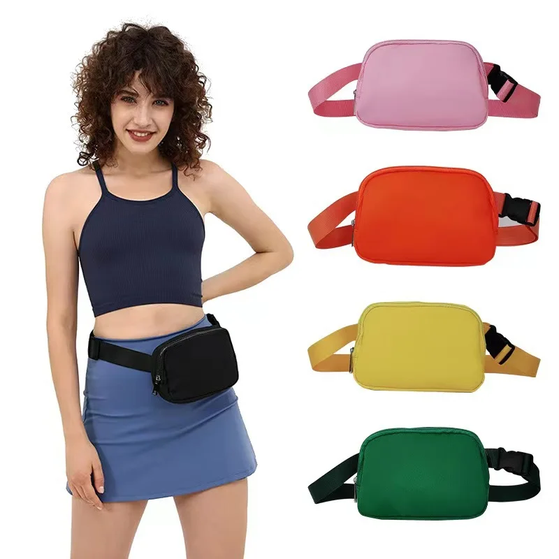 

Multifunctional Sports Waist Bag Running Waist Bag Canvas Sports Jogging Portable Outdoor Phone Holder Belt Bag Fitness Sport