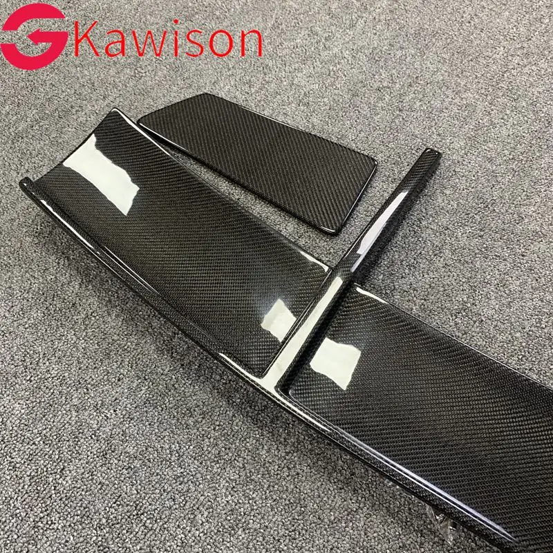 Автомобильный Стайлинг углеродное волокно задний спойлер RK крыло гоночный