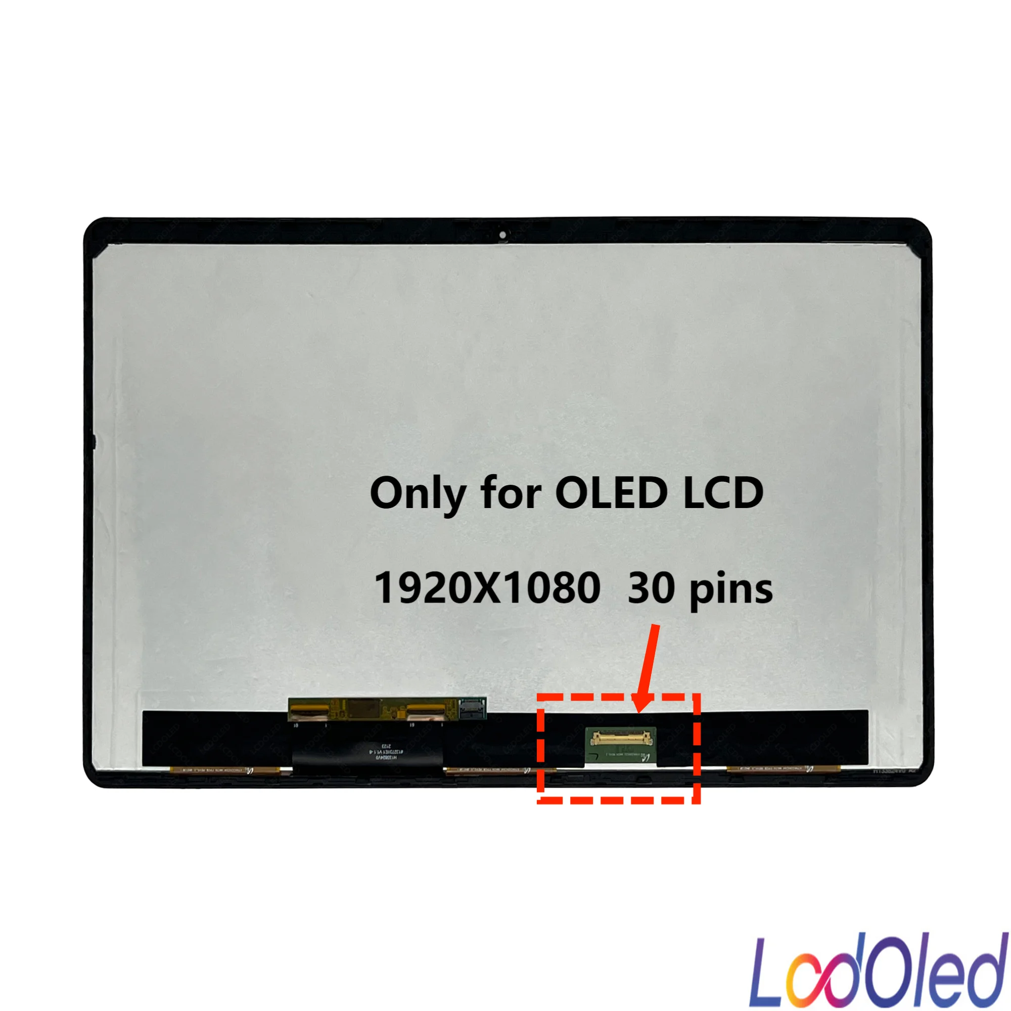 ЖК-дисплей с сенсорным экраном 13 3 дюйма OLED FHD для Lenovo IdeaPad Duet 5 chromebook 82QS000AAU 82QS000BAU