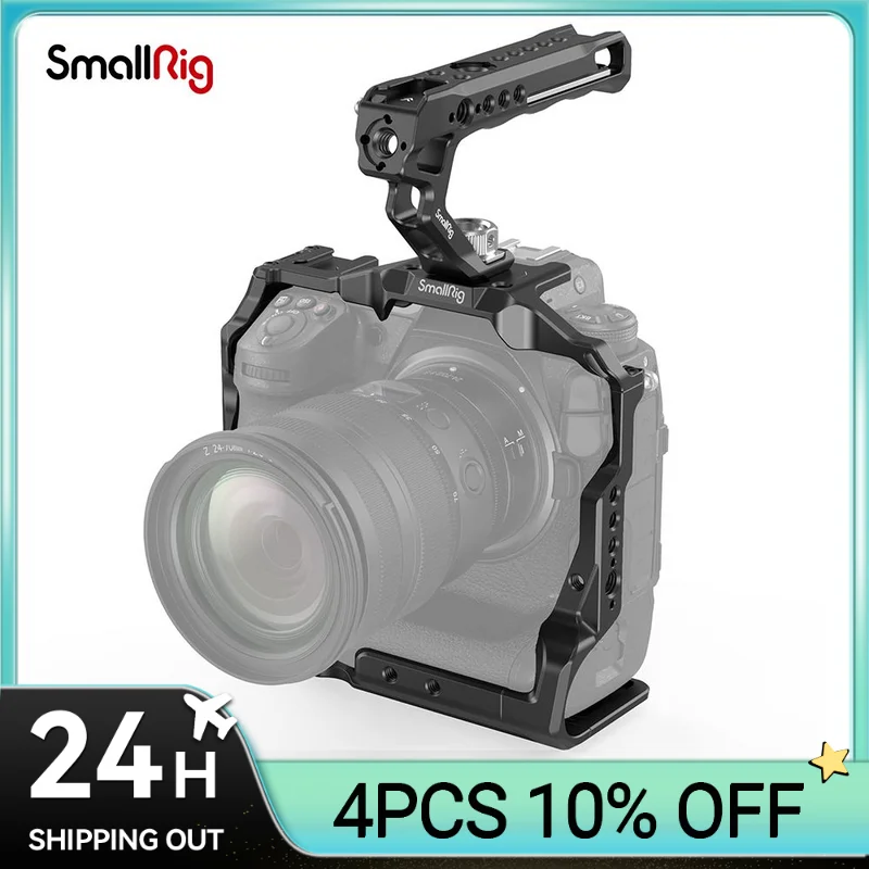 Фото Клетка SmallRig Z9 для камеры Nikon Z 9 Dslr с верхней ручкой, клетка из алюминиевого сплава для Nikon Z 9 3738 №1