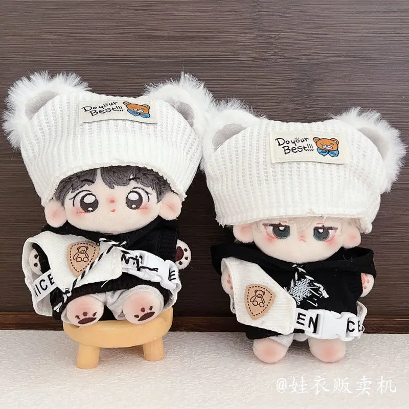 10 см спортивная одежда повседневный комплект штанов с капюшоном хлопковая кукла