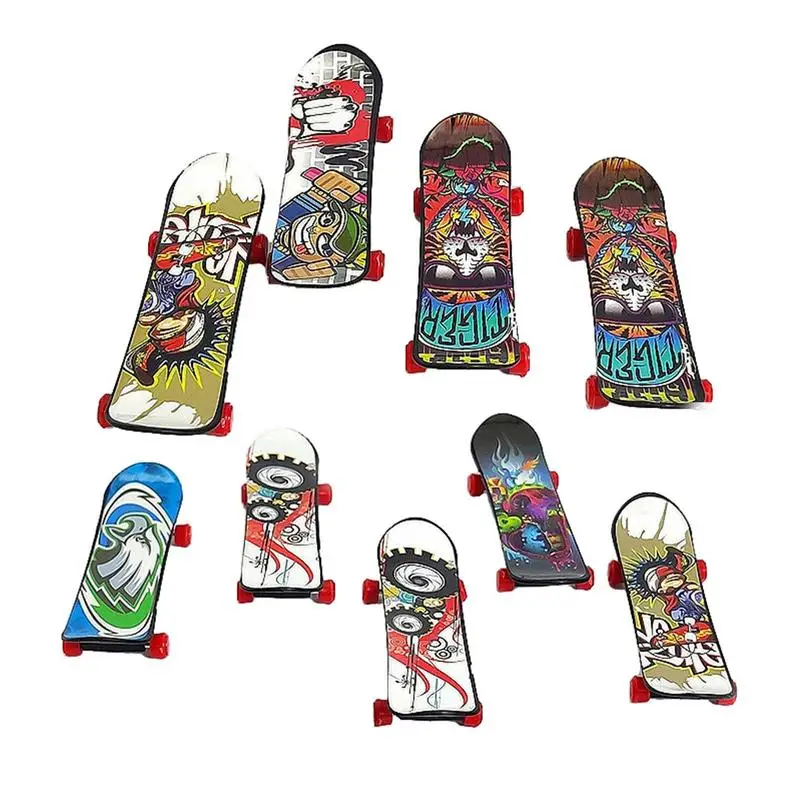 

Mini Skate Boards Finger Mini Skateboard Fingerboards Finger Toys Pack Gifts For Kids Finger Skater For Teen Adult Party Favor
