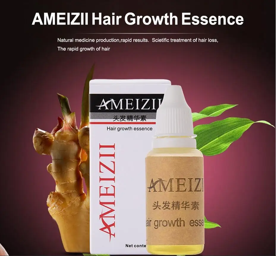 

20ml Andrea Hair Growth Loss Essential Oils Liquid Dense Huile Essentielle Fast Sunburst Grow Restoration Pilatory