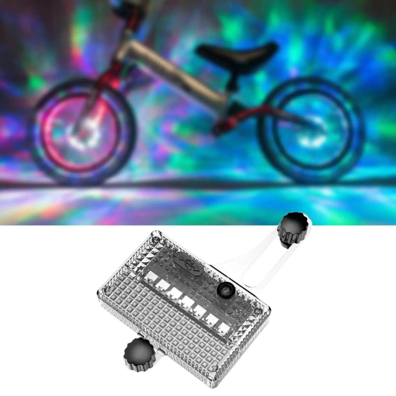 Велосипедный светильник для спиц компактное портативное оборудование