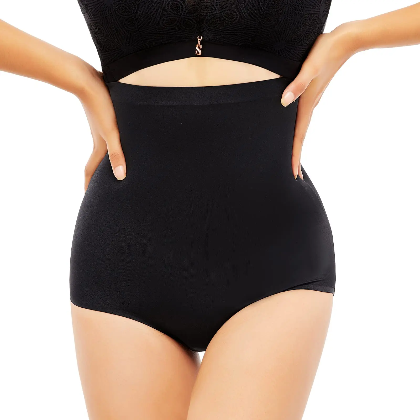 

Hi Waist Shapewear Tummy Control Brief Panties for Women Light Control Slimming Body Shaper Briefs Modelador De Cintura Feminina