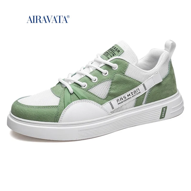 Men Walking Shoes Canvas Male Sneakers Fashion Lace-up Solid Mesh Breather Shoes Rubber Flat Autumn Casual Man Shoes