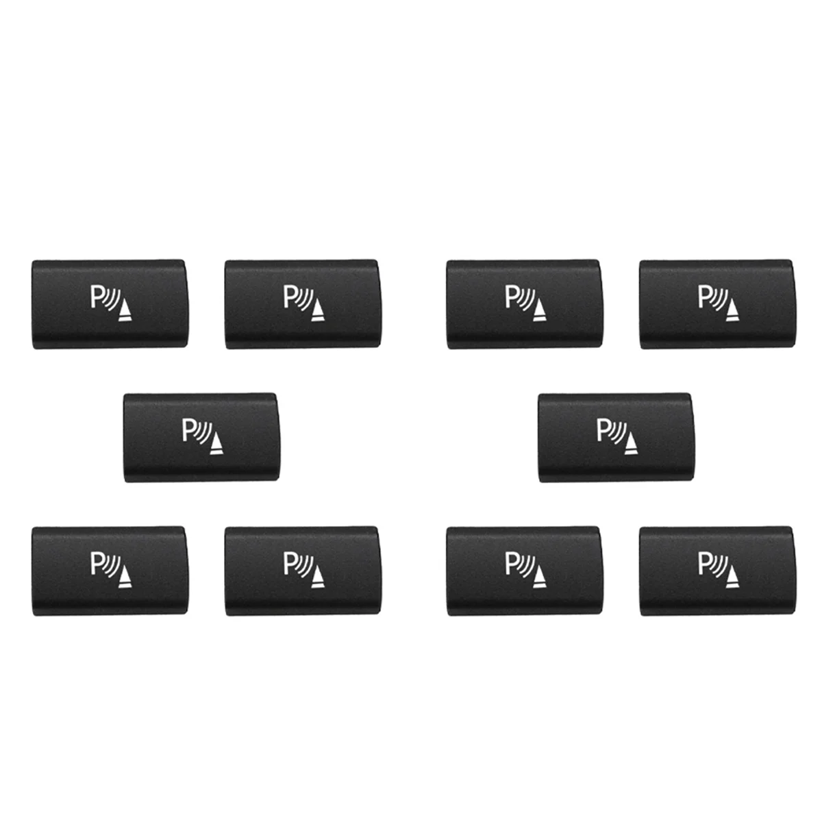 

10X Parking Radar Sensor Switch Button Cover for BMW X5 E70 2006-13 X6 E71 2008-14