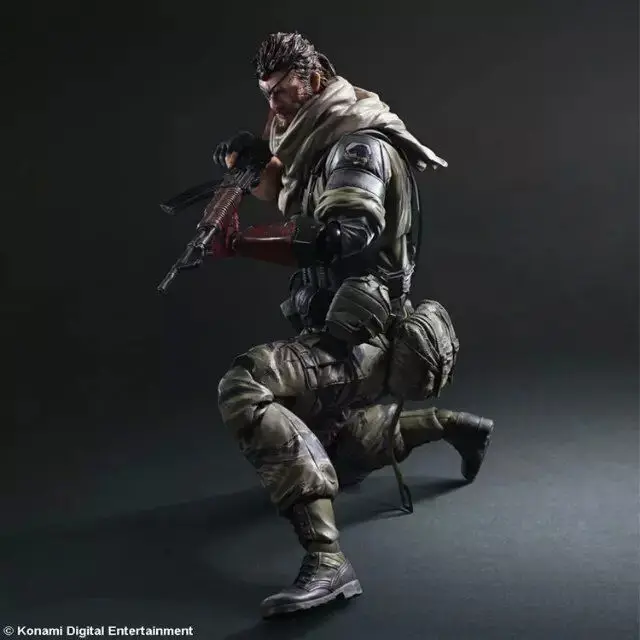 

PLAY ARTS 33cm Metal Gear Solid V Snake Action Figure Model Toys