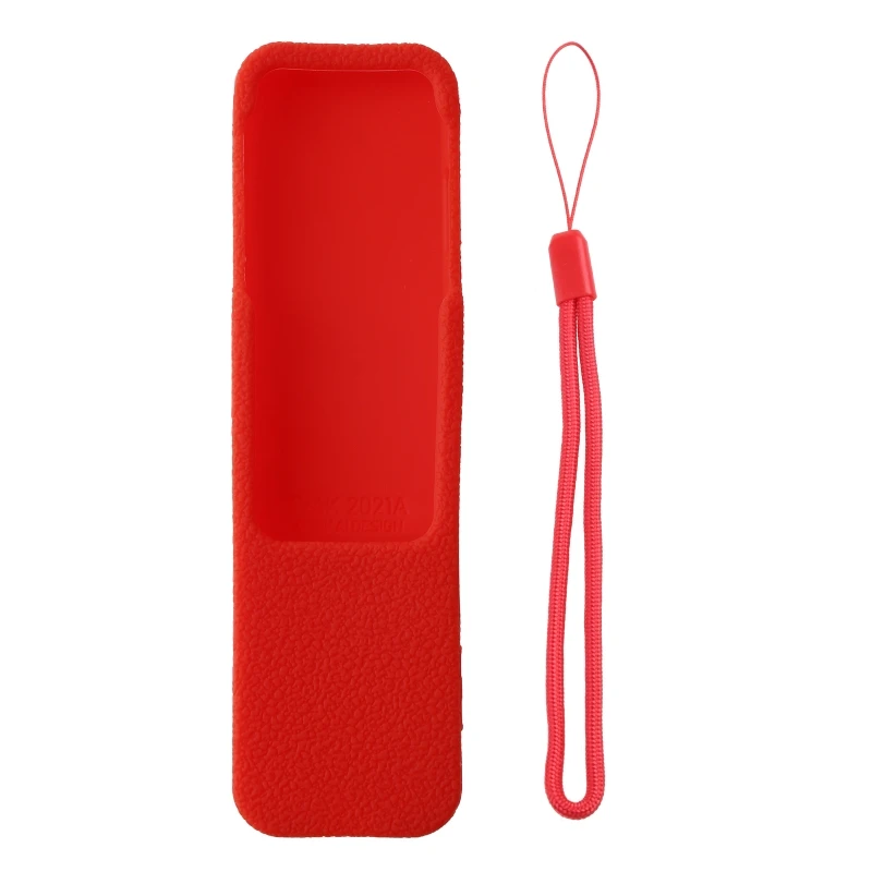 

Scratch-resistant Silicone Case Remote Protective Cover Precise Position Cutting Compatible with -Apple TV 4K