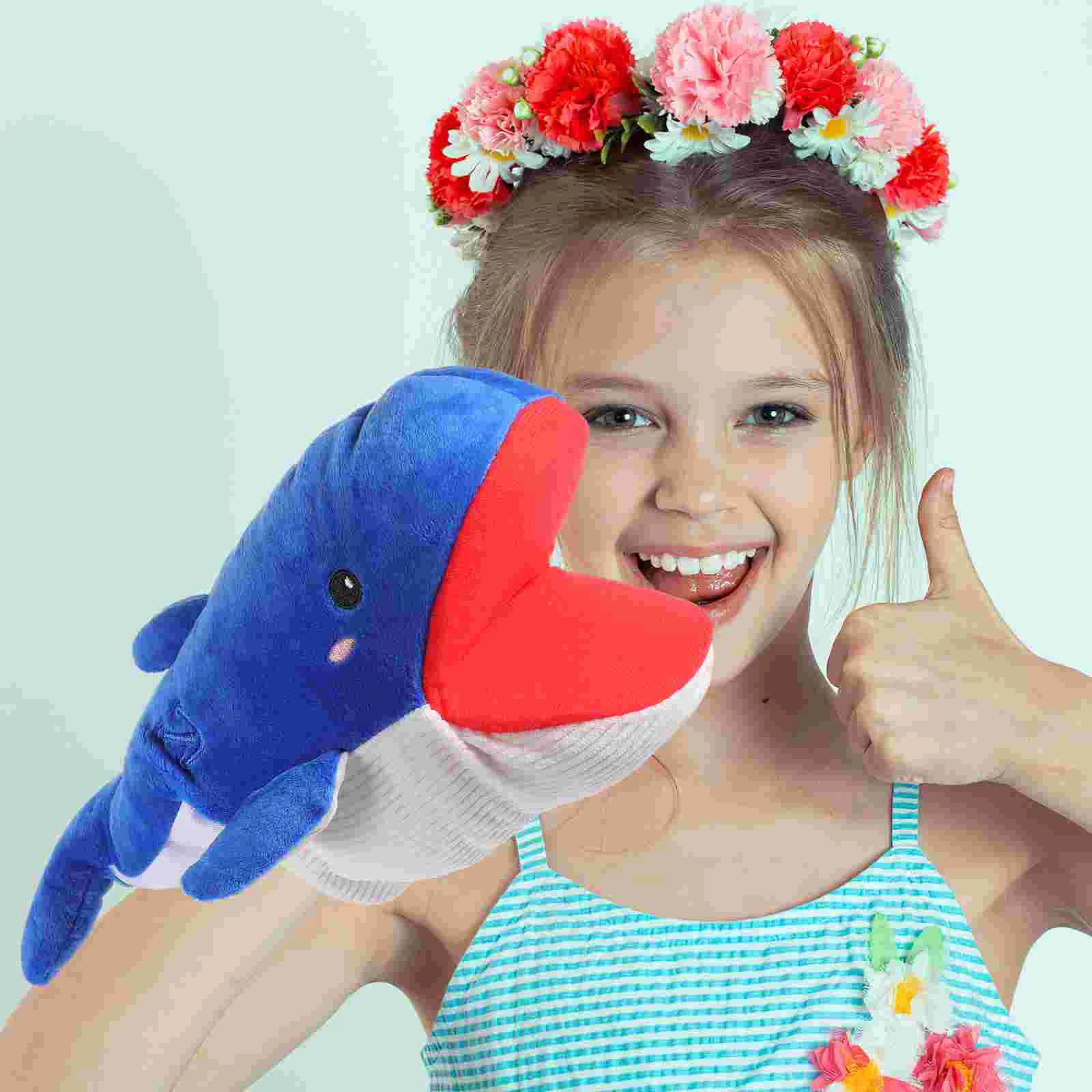 Кукла-марионетка Аллигатор животное для рассказа рассказов детские игрушки