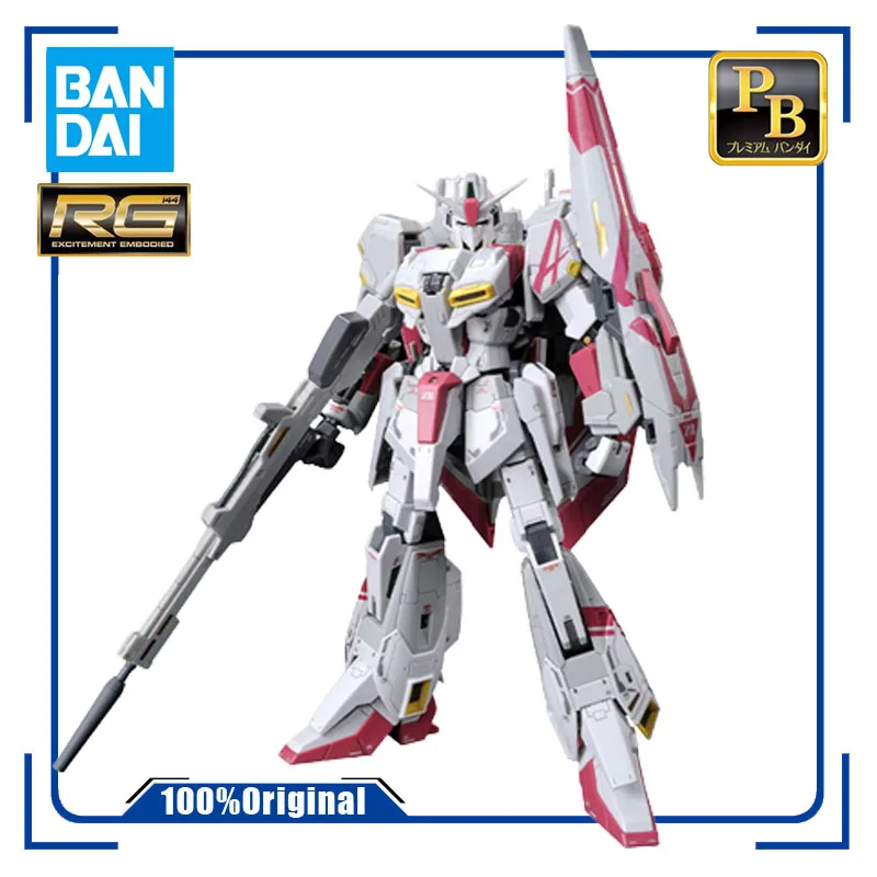 

BANDAI PB Limit RG 1/144 строительный прототип ZETA Gundam Amro цвет соответствует сборке модель экшн-игрушка Фигурки Рождественские подарки