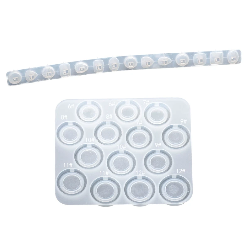 

Valentine's Day Rings UV Crystal Epoxy Mold for DOVE Egg Diamond Ring Silicone 066C