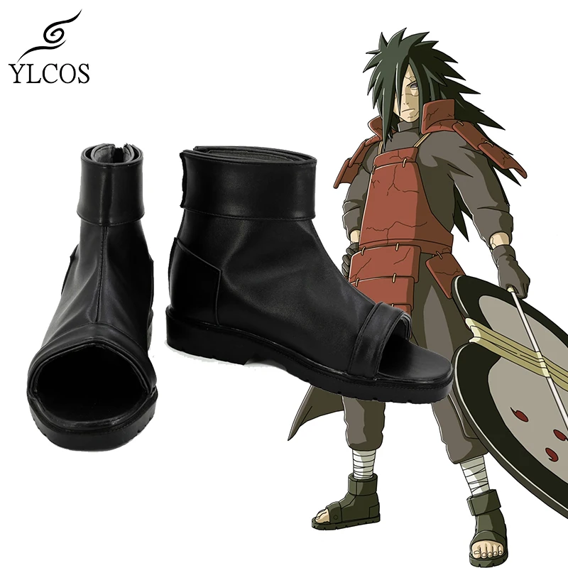 

Anime Madara Cosplay Boots Halloween Party Shoes Custom Made For Unisex