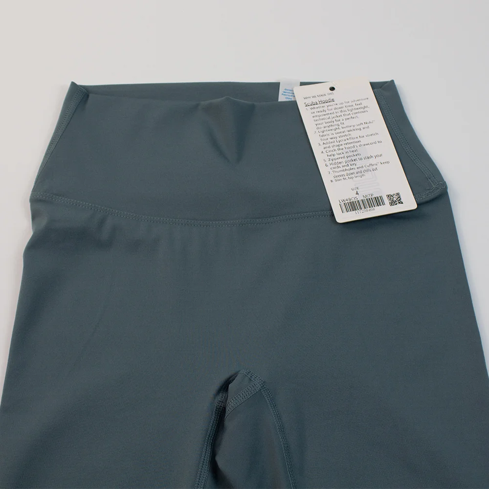 Lulu 3.0 One-piece Cutting Yoga Leggings Fitness Tummy Control Squat Proof Elasticity Leggings Sport Tights High Waisted Pants