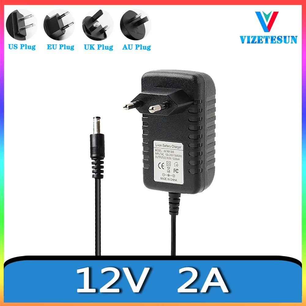 

Regulated 12V 2A 2000mA Tablet PC Charger Switching Power Adapter