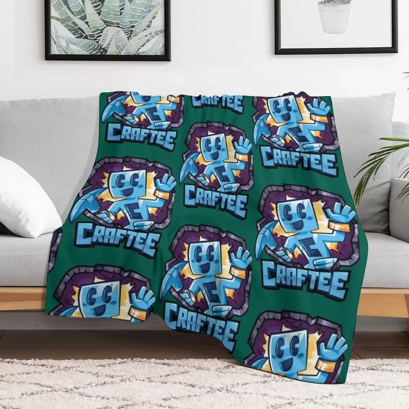 Красивое Одеяло Craftee большие мягкие клетчатые одеяла Fluffys