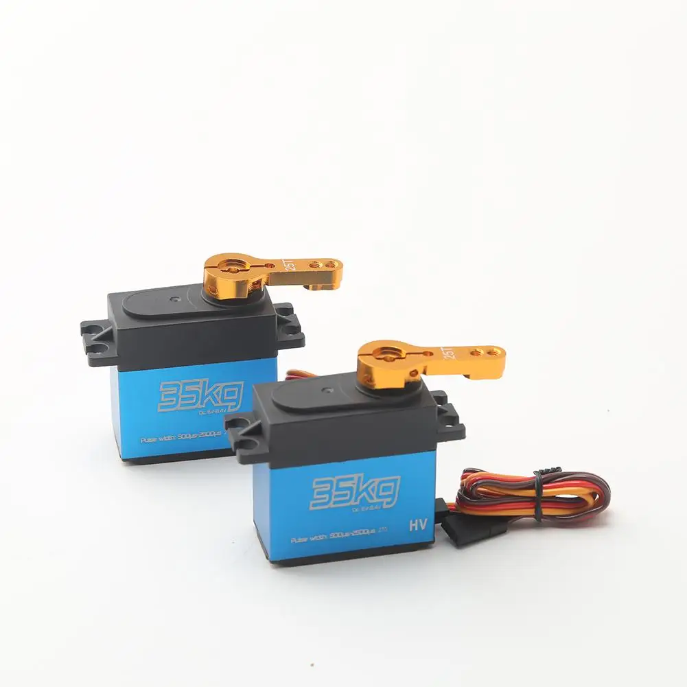 

2pcs Servo 270° 35kg High Torque Coreless Servo Motor Digital And Waterproof DS3235 Servo Arduino Servo For Robotic Diy RC Car