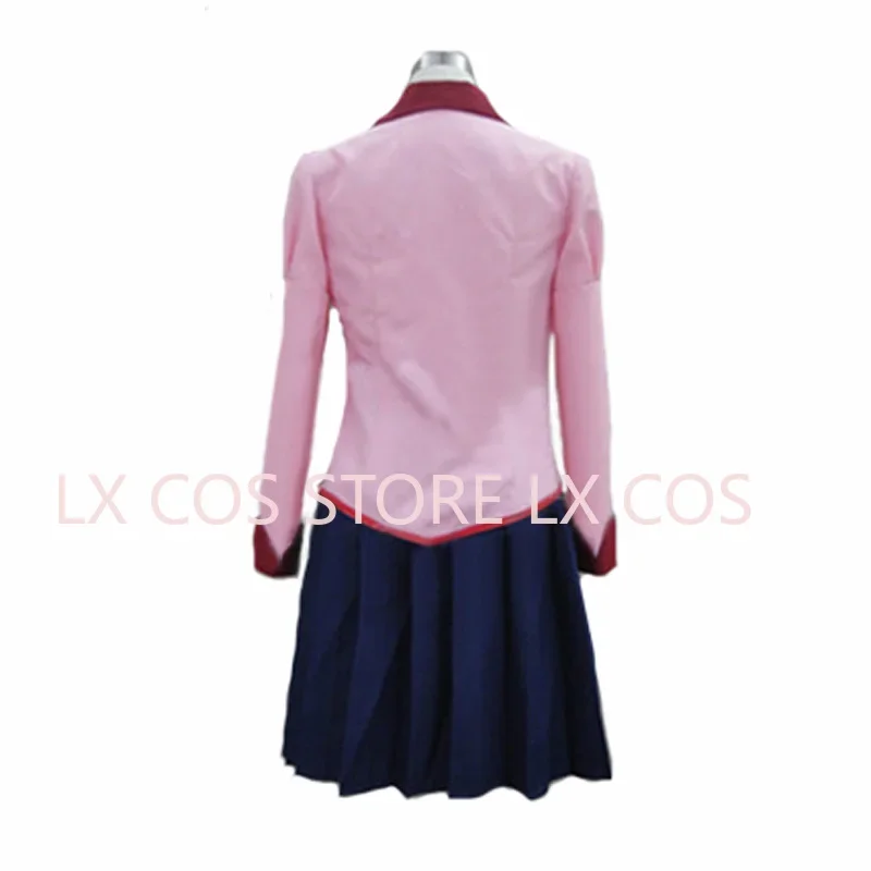 Senjougahara Hitagi Косплей Костюм Hanekawa Tsubasa Anime Bakemonogatari Monstory Индивидуальный размер