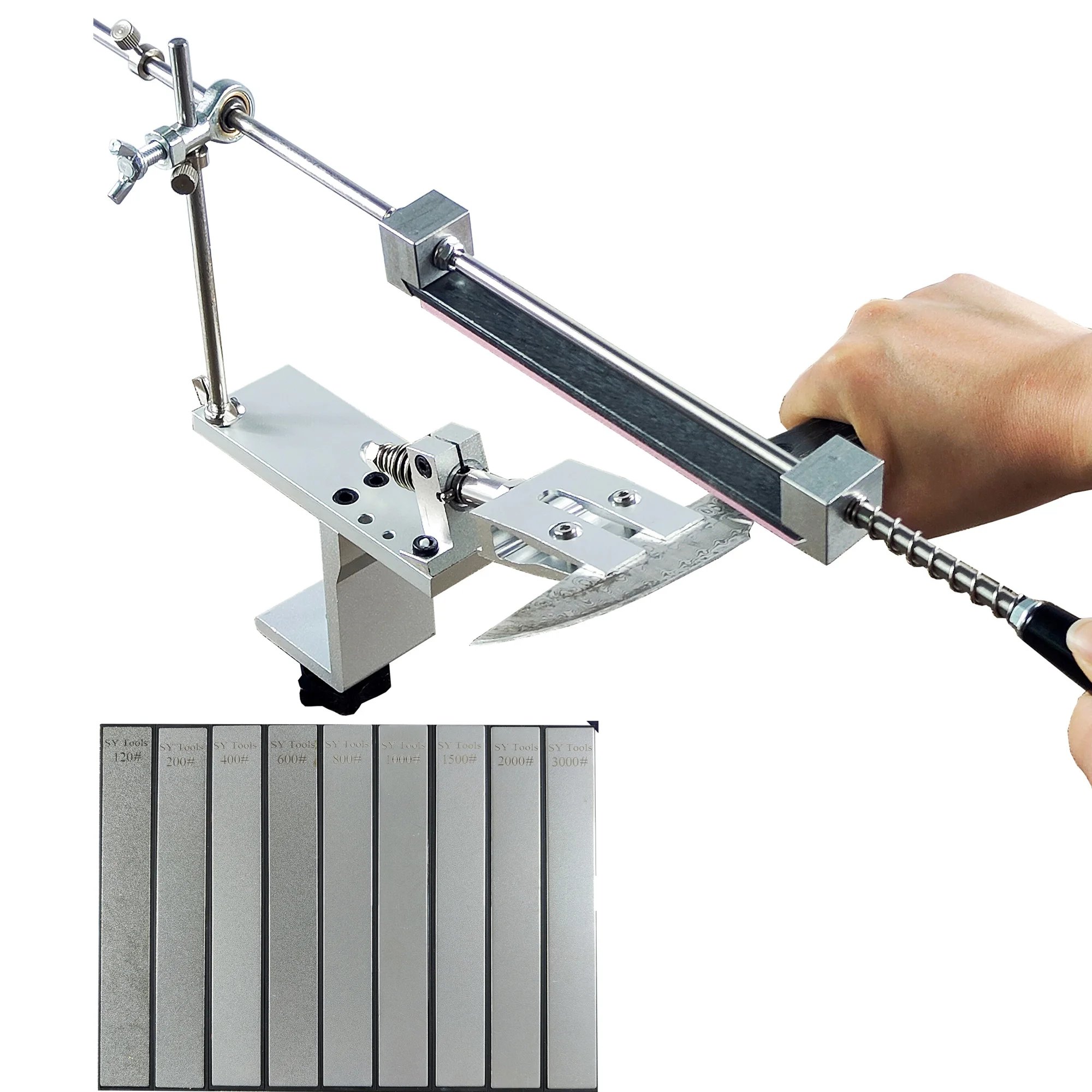 Sy Tools K10 обновленная точилка для ножей с откидным устройством на 360 градусов